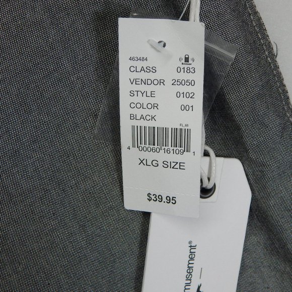 Long Sleeve Button Down Shirt Size XL Mens Modern Amusement PacSun Gray - Picture 8 of 10